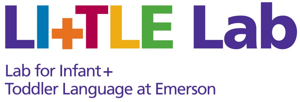 Little Lab: Lab for Infant + Toddler Language at Emerson logo that links to little.emerson.edu