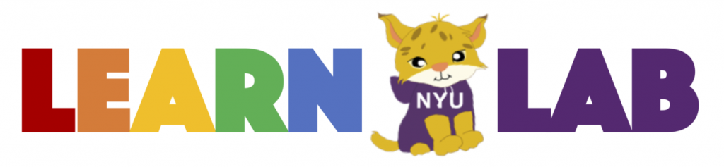 Learn Lab NYU logo that links to wp.nyu.edu/learnlab
